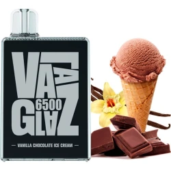 Одноразова електронна сигарета VAAL Glaz Vanilla Chocolate Ice Cream (Ваніль Шоколад Морозиво) (6500 Затяжок)