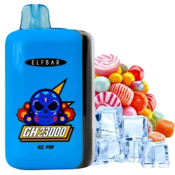 Одноразовая электронная сигарета Elf Bar GH Ice Pop (Айс Поп) (23000 затяжек) (2% Nic)