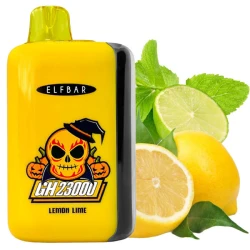 Одноразовая электронная сигарета Elf Bar GH Lemon Lime (Лимон Лайм) (23000 затяжек) (2% Nic)