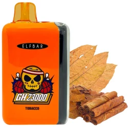 Одноразова електронна сигарета Elf Bar GH Tobacco (Тютюн) (23000 Затяжок)