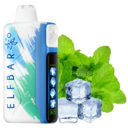 Одноразова електронна сигарета Elf Bar Ice King Miami Mint (Маямі М’ята) (30000 Затяжок)