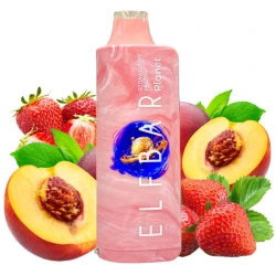 Одноразовая электронная сигарета Elf Bar Planet Strawberry Peach + (Клубника Персик +) (25000 Затяжек)