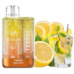 Одноразова електронна сигарета Elf Bar TE Lemon Drop (Лимон Дроп) (6000 Затяжок)