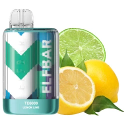 Одноразова електронна сигарета Elf Bar TE Lemon Lime (Лимон Лайм) (6000 Затяжок)