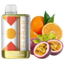 Одноразова електронна сигарета Elf Bar TE Orange Passion Fruit (Апельсин Маракуя) (6000 Затяжок)