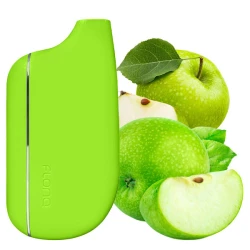 Одноразова електронна сигарета Flonq Max Smart Sour Apple (Сауер Яблуко) (12000 Затяжок)