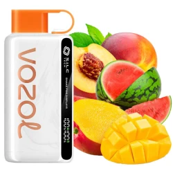 Одноразовая электронная сигарета Vozol Star Peach Mango Watermelon (Персик Манго Арбуз) (12000 Затяжек)