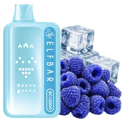 Одноразовая электронная сигарета Elf Bar BC Blue Razz Ice (Блу Разз Айс) (45000 Затяжек)