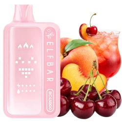 Одноразова електронна сигарета Elf Bar BC Cherry Peach Soda (Вишня Персик Сода) (45000 Затяжок)