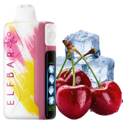 Одноразова електронна сигарета Elf Bar Ice King Cherry Strazz (Вишня Стразз) (40000 Затяжок)