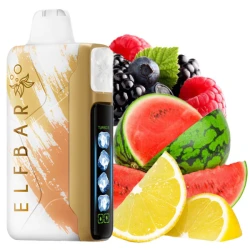 Одноразова електронна сигарета Elf Bar Ice King Watermelon Lemonberry (Кавун Лимонберрі) (40000 Затяжок)