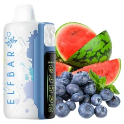 Одноразовая электронная сигарета Elf Bar Sour King Sour Blueberry Watermelon (Сауэр Черника Арбуз) (30000 Затяжек)