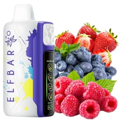 Одноразовая электронная сигарета Elf Bar Sour King Sour Triple Berry (Сауэр Трипл Берри) (30000 Затяжек)