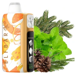Одноразовая электронная сигарета Elf Bar Sweet King Pine Needle Mint (Пайн Нидл Минт) (30000 Затяжек)