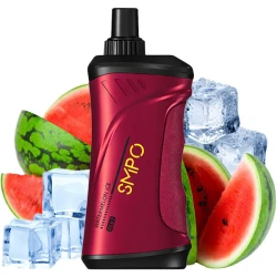 Одноразова електронна сигарета SMPO DL02 Watermelon Ice (Кавун Лід) (10000 Затяжок)