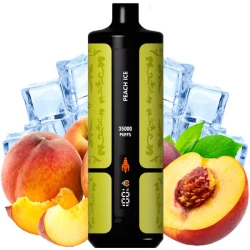 Одноразова електронна сигарета SMPO TRON Peach Ice (Персик Лід) (35000 Затяжок)