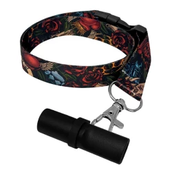 Персональный мундштук в упаковке Personalka Silicone Pro Old School (Красный с черным)