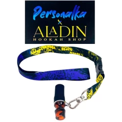 Персональний мундштук в упаковці Aladin x Personalka N (Чорний з помаранчевим)