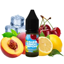 Рідина 420 Liquid Вишня Лимон Персик 10 мл