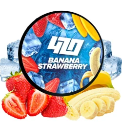 Тютюн 420 Dark Frost Line Banana Strawberry (Банан Полуниця) 100 гр