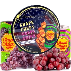 Тютюн Orwell Medium Grape Chups (Виноград Чупс) 200 гр