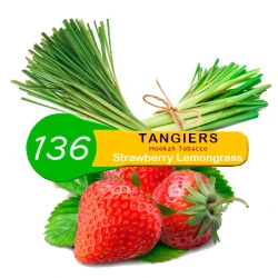 Тютюн Tangiers Noir Strawberry Lemongrass 136 (Полуниця Лемонграс) 100 гр