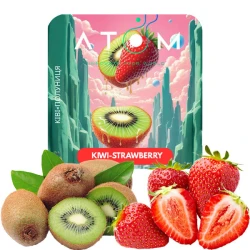 Тютюн Atom Kiwi Strawberry (Ківі Полуниця) 50 гр