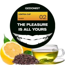 Табак Gedonist №02 Lemtea Cup (Лемти Кап) 100 гр
