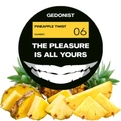 Табак Gedonist №06 Pineapple Twist (Ананас Твист) 100 гр