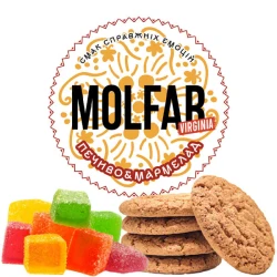 Тютюн Molfar Tobacco Virginia Line Печиво Мармелад 100 гр