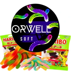 Табак Orwell Soft Jelly Worms (Желейные Червячки) 200 гр