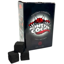 Вугілля кокосове Monster Coco 1кг 72кубика в упаковці