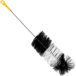 Ершик для колбы Garden 4904 (Черный с белым)