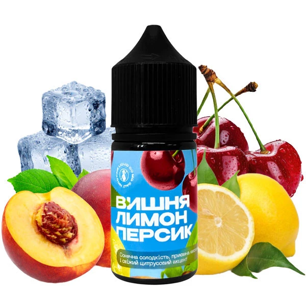 Рідина 420 Liquid Вишня Лимон Персик 30 мл