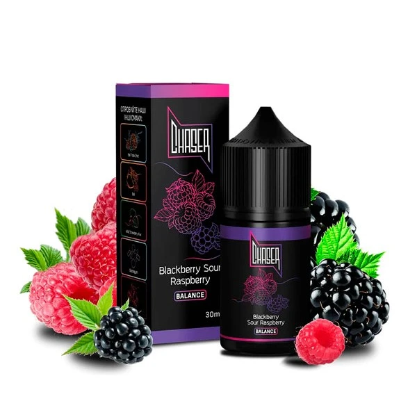 Рідина Chaser Black Blackberry Sour Raspberry (Ожина Сауер Малина) 30 мл