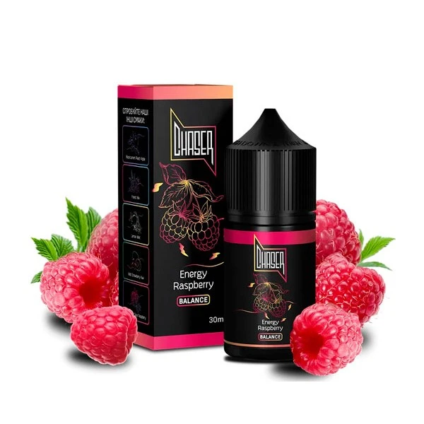 Рідина Chaser Black Energy Raspberry (Енергетик Малина) 30 мл