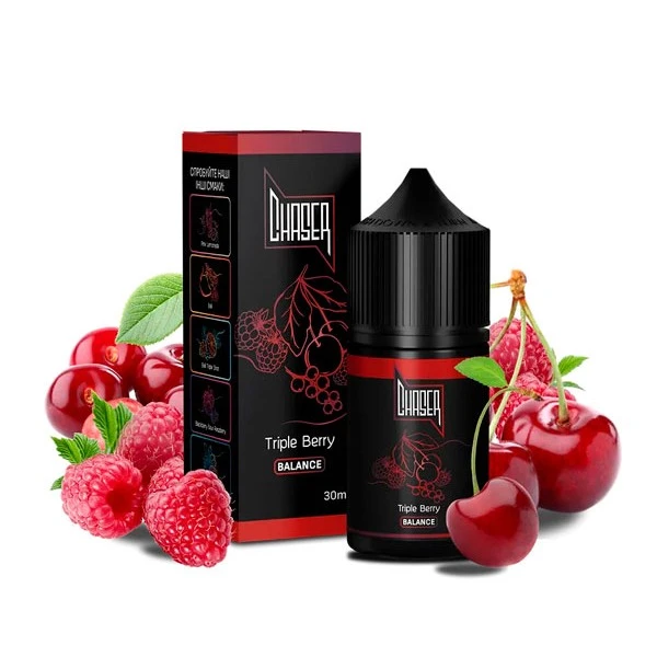 Рідина Chaser Black  Triple Berry (Тріпл Ягода) 30 мл