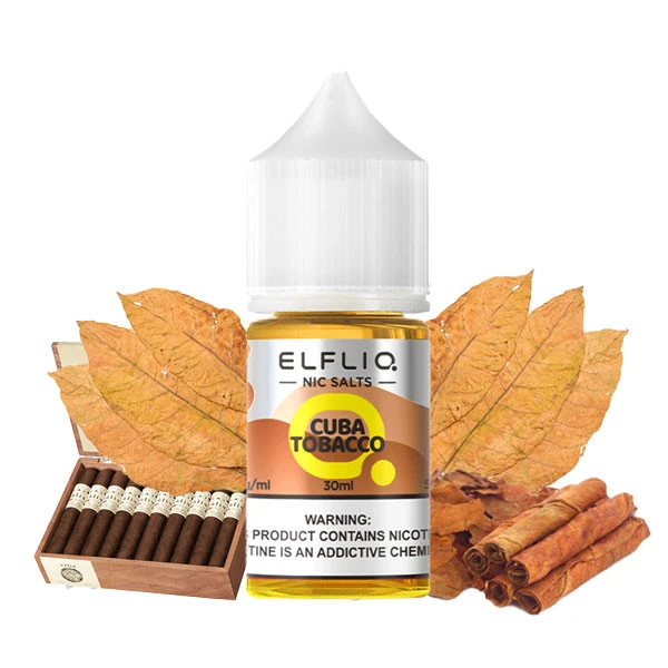 Рідина Elf Liq Cuba Tobacco (Куба Тютюн) 30 мл