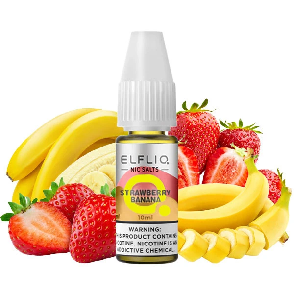 Рідина Elf Liq Strawberry Banana (Полуниця Банан) 10 мл