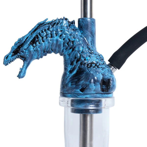 Шахта Hookah 2x2 Dragon Born (Черный с синим)