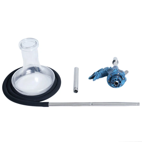 Шахта Hookah 2x2 Dragon Born (Черный с синим)