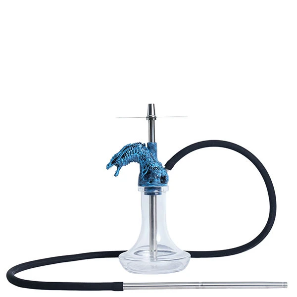 Шахта Hookah 2x2 Dragon Born (Черный с синим)