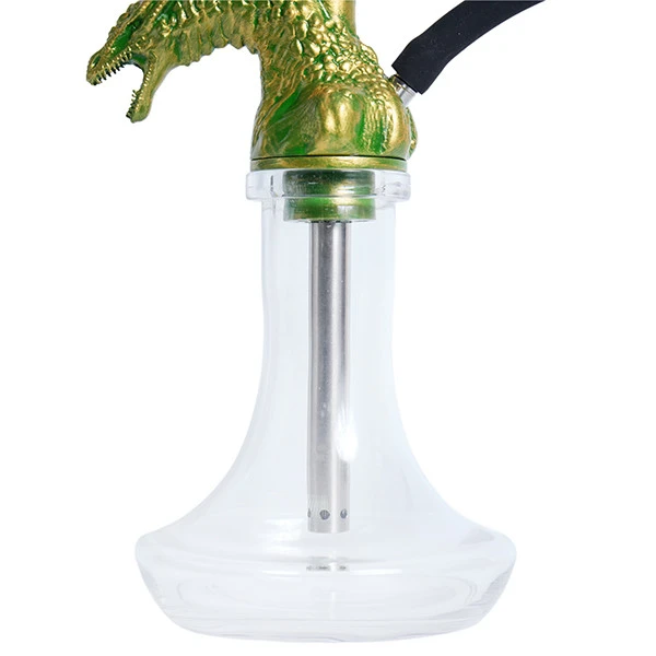 Шахта Hookah 2x2 Dragon Born (Зеленый с золотым)