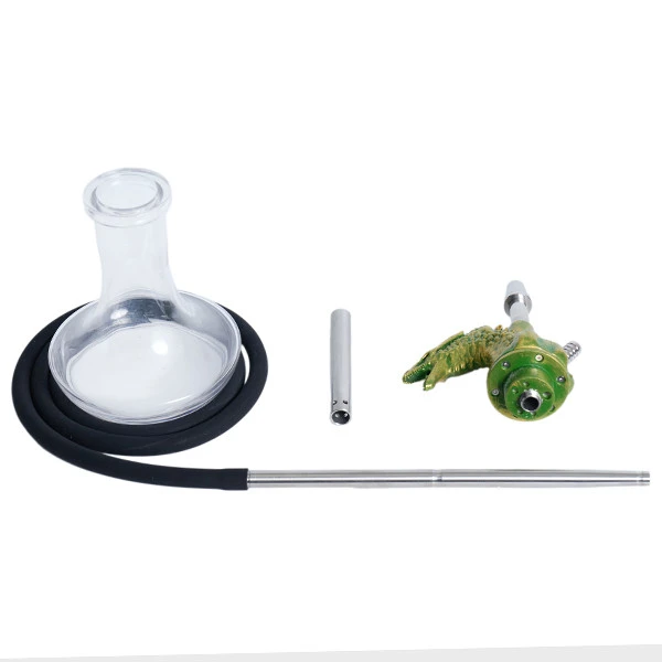 Шахта Hookah 2x2 Dragon Born (Зеленый с золотым)