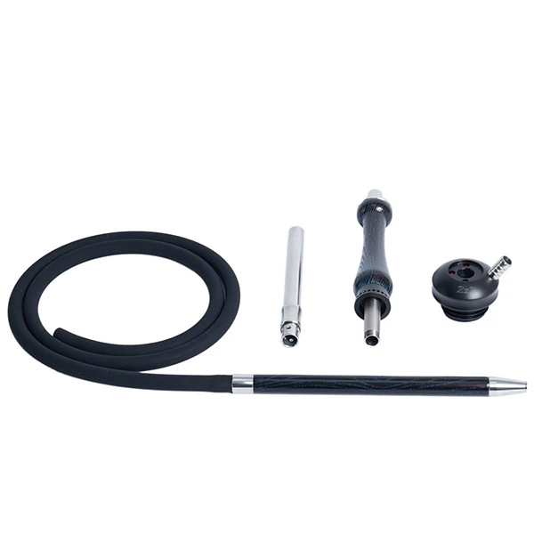 Шахта Hookah 2x2 Medium (Чорний з синім)