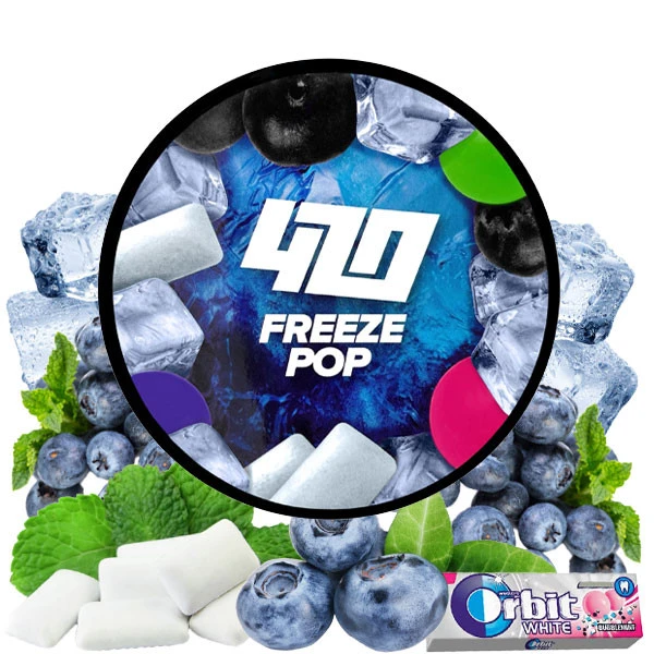 Табак 420 Classic Frost Line Freeze Pop (Фриз Поп) 100 гр
