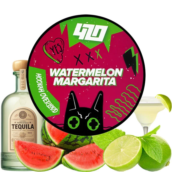 Тютюн 420 Classic Line x Hookah Overlord Watermelon Margarita (Кавун Маргарита) 250 гр