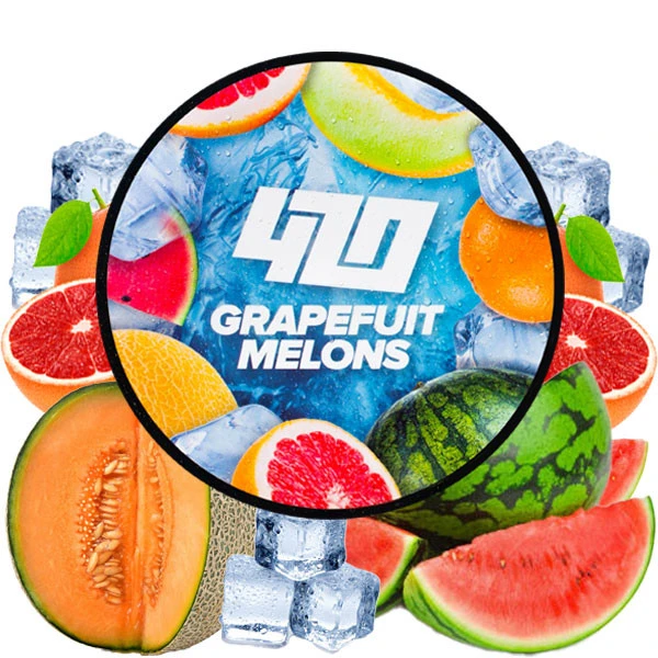 Тютюн 420 Dark Frost Line Grapefruit Melons (Грейпфрут Мелонс) 100 гр