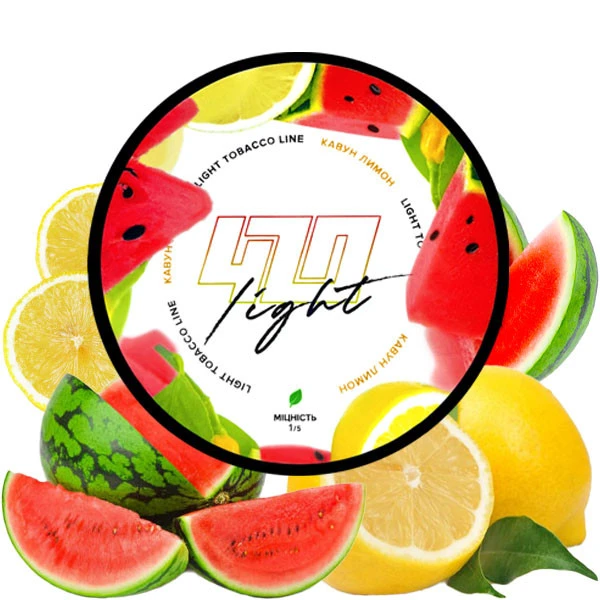 Тютюн 420 Light Line Кавун Лимон 40 гр