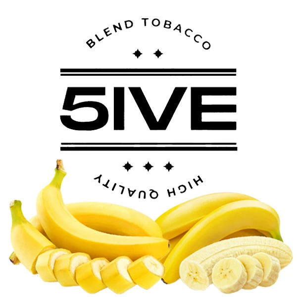 Тютюн 5IVE Medium Line Bananamilf (Бананамілф) 100 гр